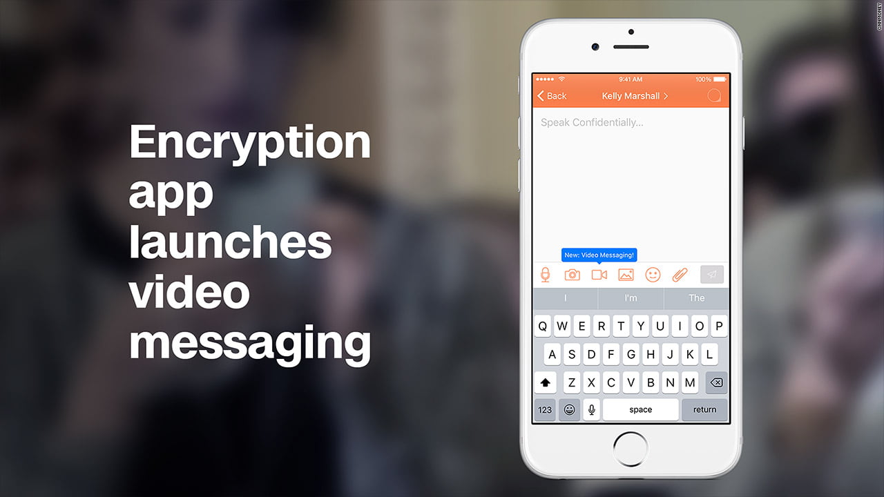 The use of encrypted apps for communication 3
