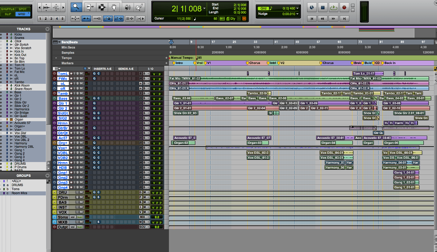 11 Tips for Managing Your Pro Tools Sessions