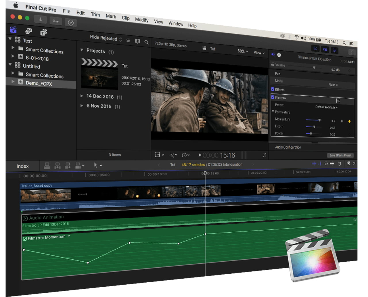 Filmstro Launches Dedicated Final Cut Pro X Plugin