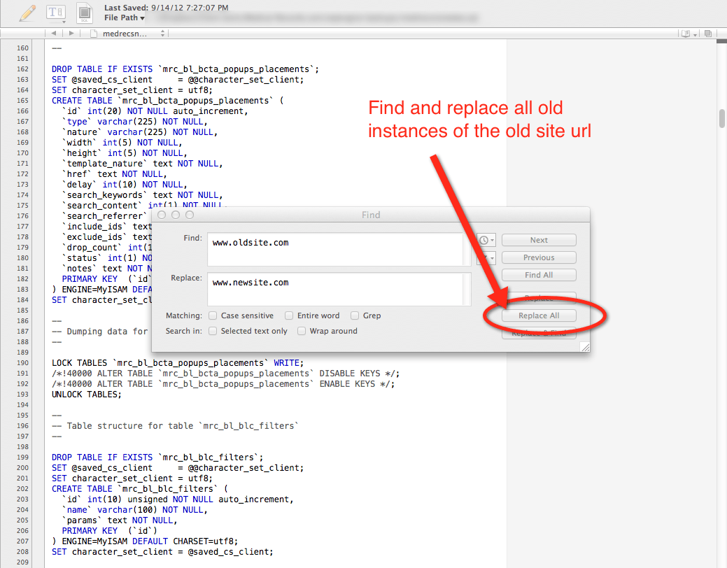WordPress customers – do an replace now