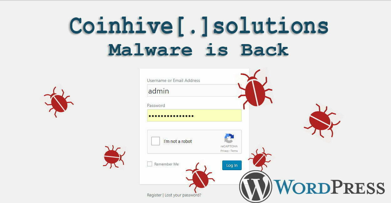 Hackers are infecting WordPress websites to mine cryptocurrencies