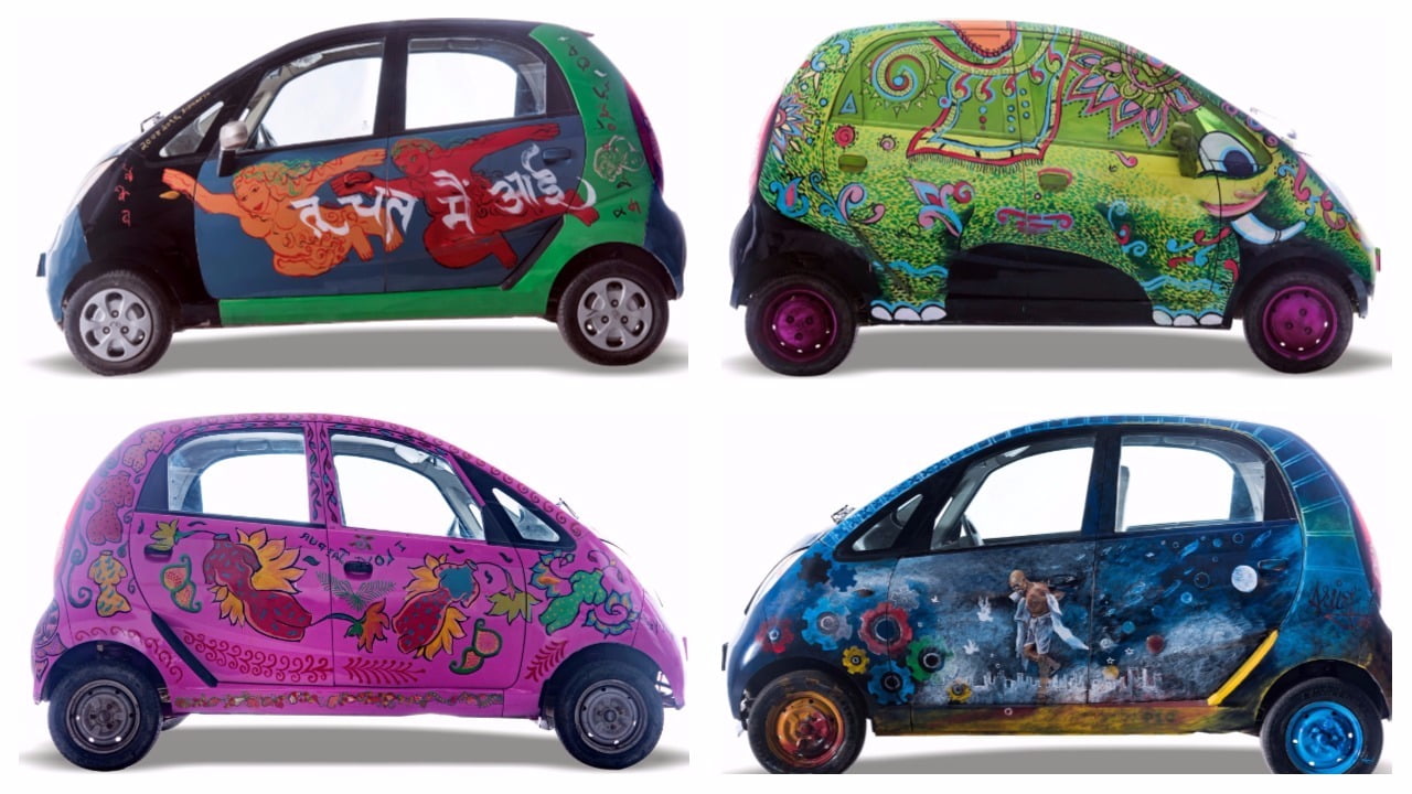 Cartist well-knownshows vehicle works of art at Auto Expo 2018