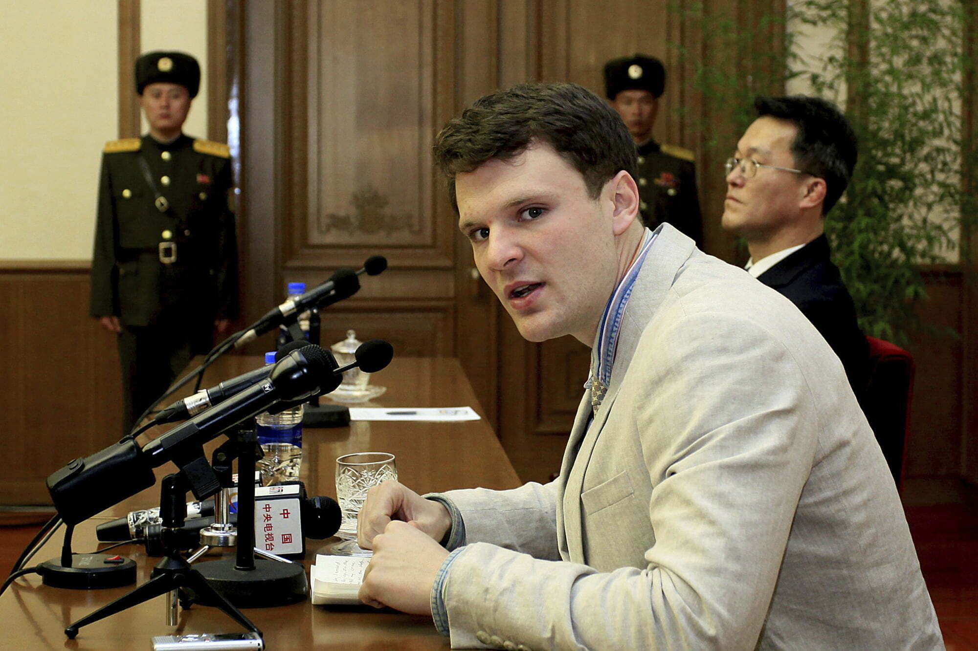 Company Warmbier used on North Korea trip