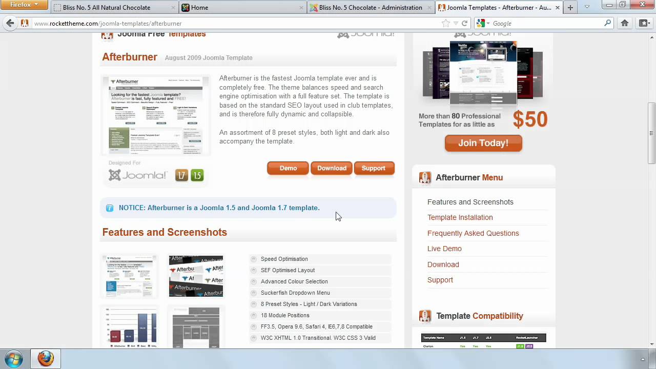 Software program to create Joomla templates 1