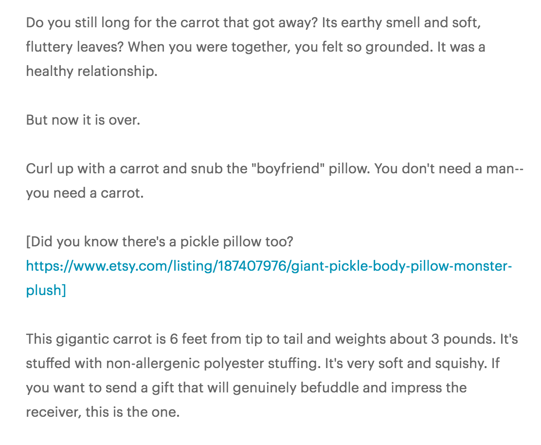 We don’t need to inform you that’s a horrific idea 3