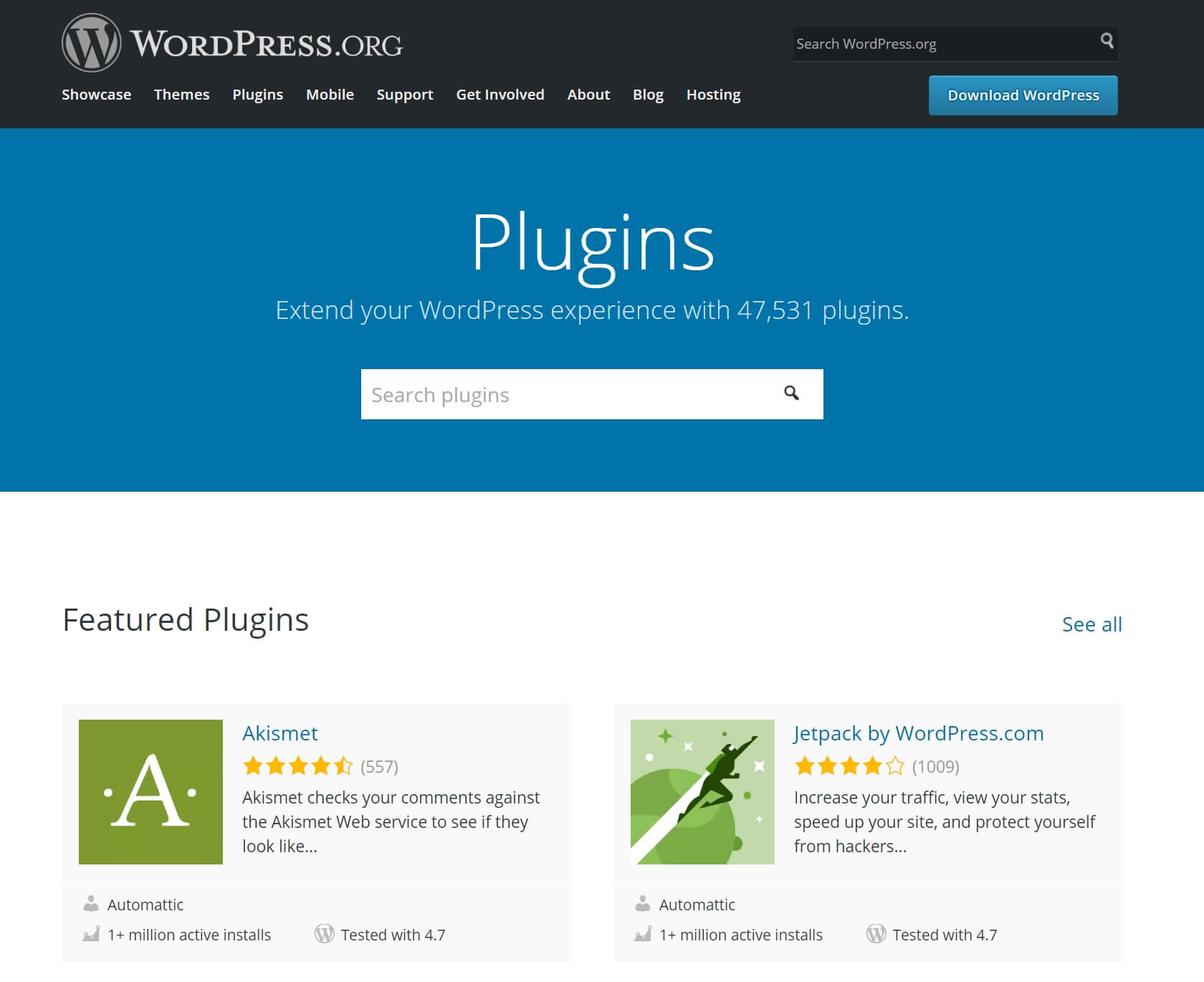 Top WordPress Plugins in your internet site