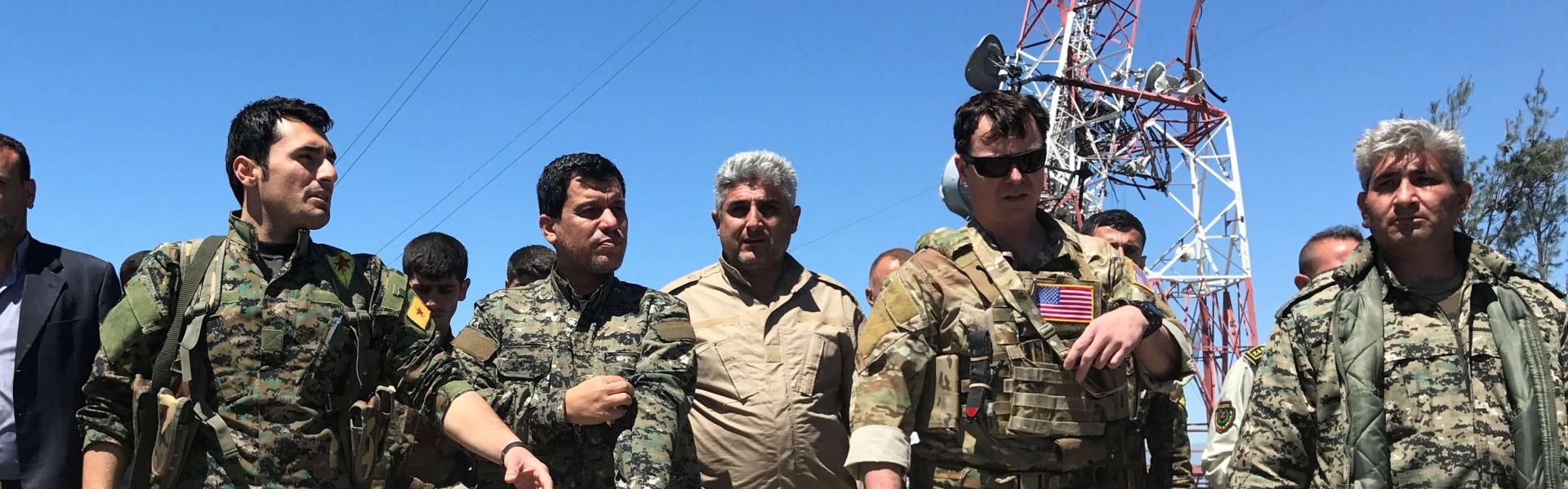 U.S. Forces in Manbij to live - top general 1