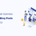 What are the benefits of blog posting in SEO?